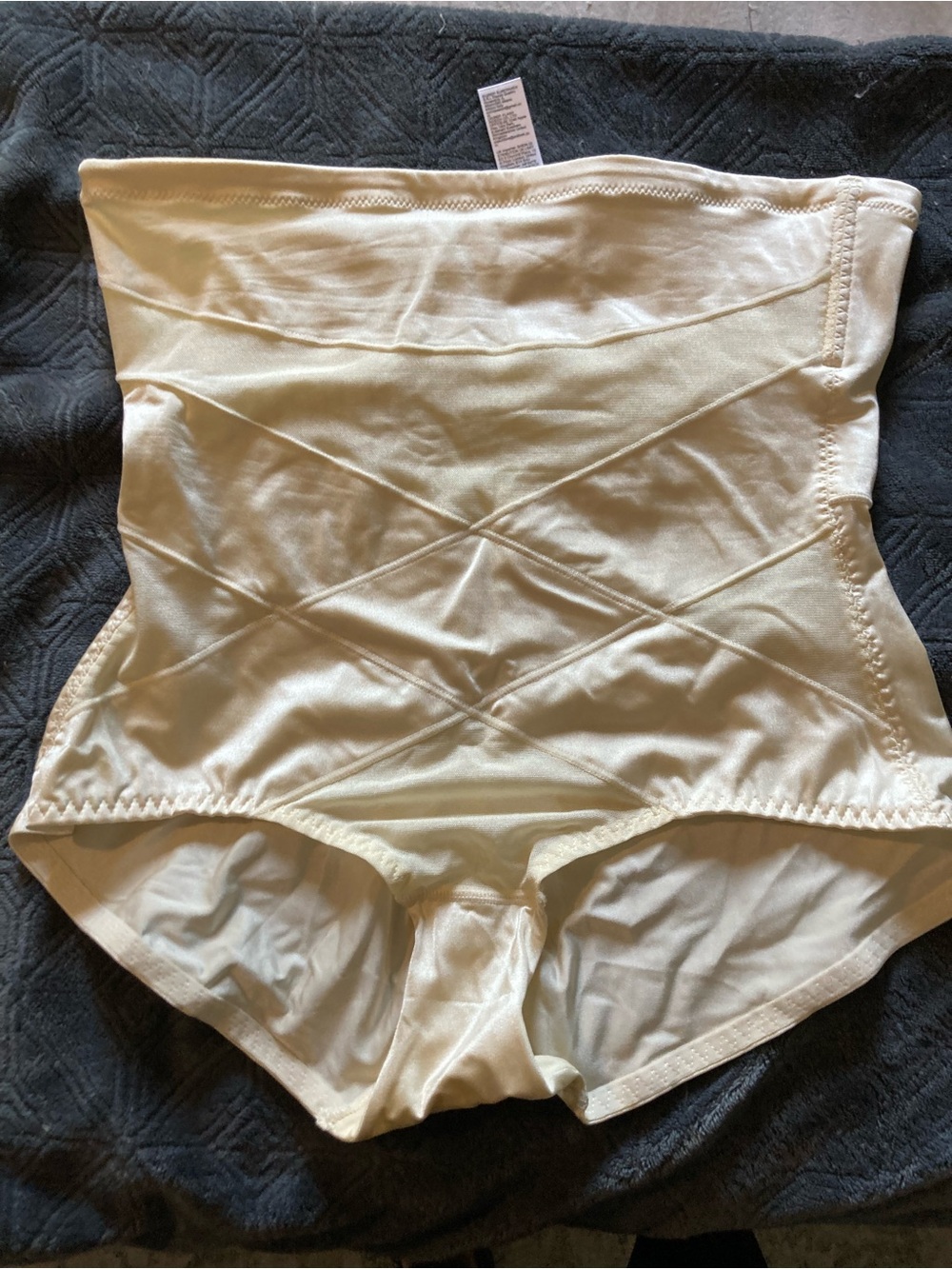 SHEIN High-Waist Shapewear Briefs - Cream